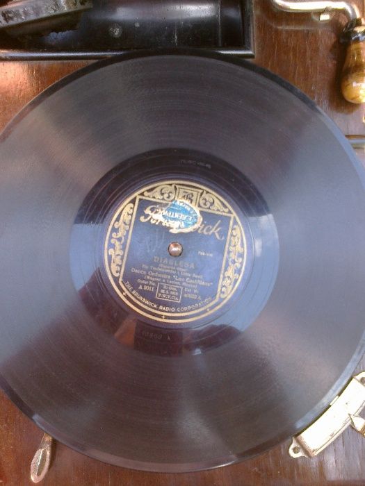 Ретроплочи за старинен грамофон,3 броя общо 150 лв