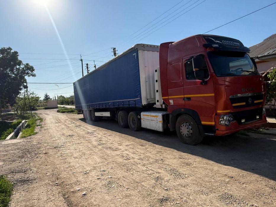 Фура сотилади комплект.
Тягач SINOTRUK HOWO T7
Прицеп KRONE SD