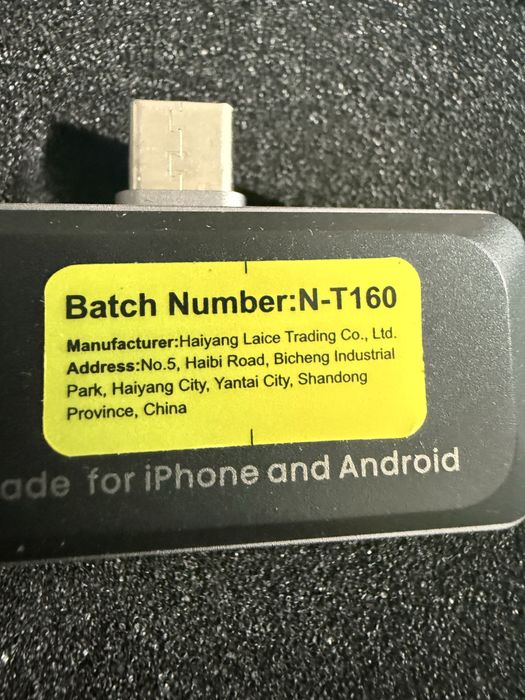 Camera termica USB-C