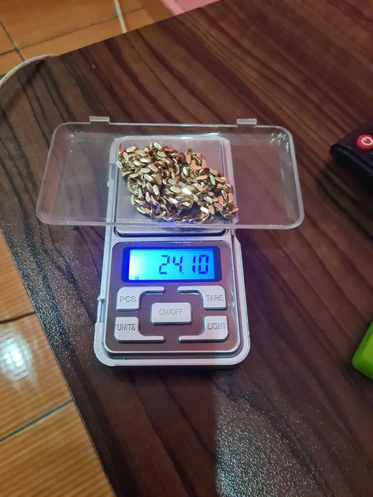 Златен синджир 14 карата злато проба 585.