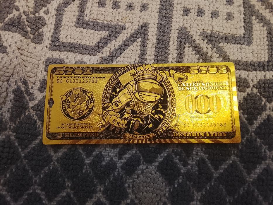 Продам бирку от спрейграунд