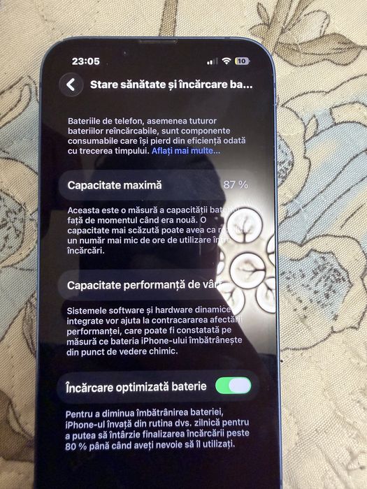 Vand Iphone 13 128gb Albastru (Negociabil)