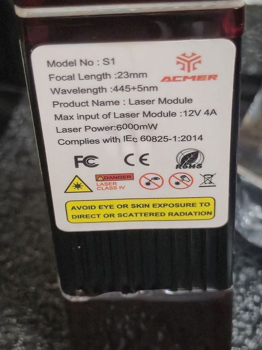 Промо Цена! Високопрецизна лазерна машина за рязане и гравиране Acmer