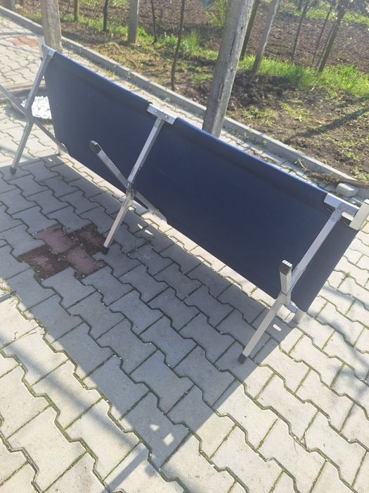 Алуминиево сгъваемо походно легло