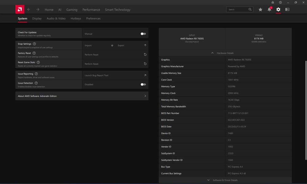 Asus TUF Gaming A16 Advantage edition