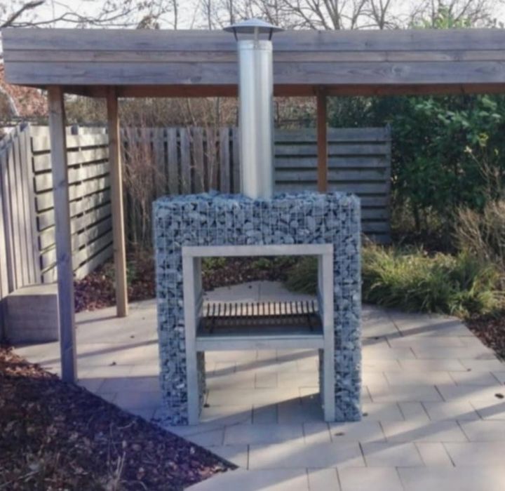 Gratar de tip gabion