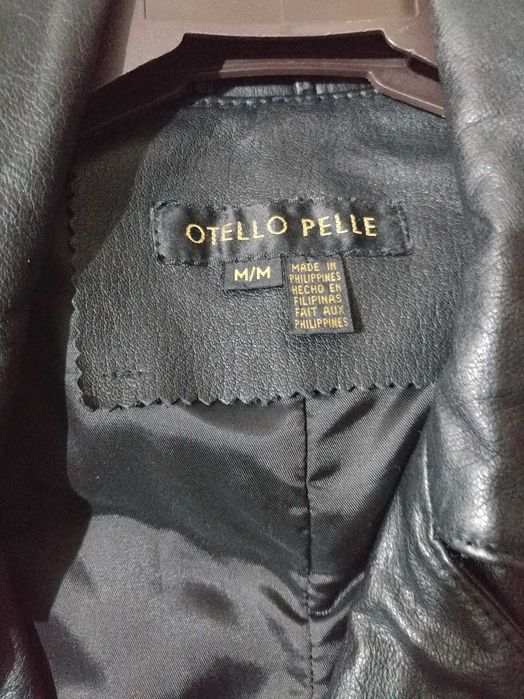 Кожанный женский плащ производство филипины.