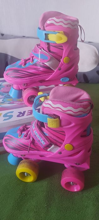 Роликовые коньки для маленьких девочек, квады