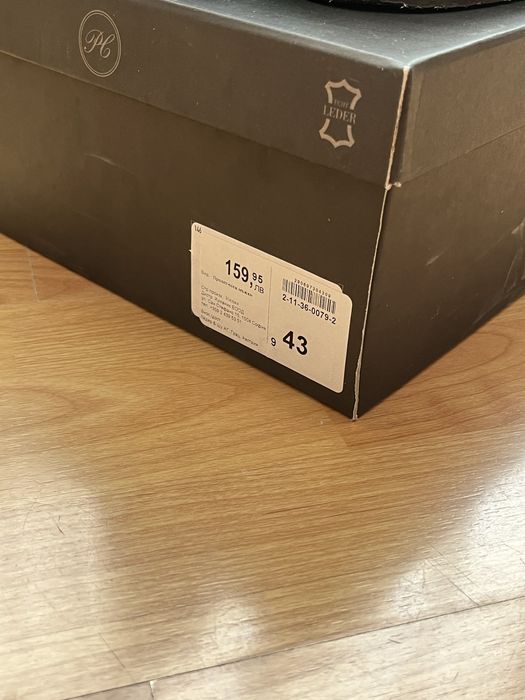 Pat Calvin Боти обувки зимни естествена кожа / обувки естествена кожа