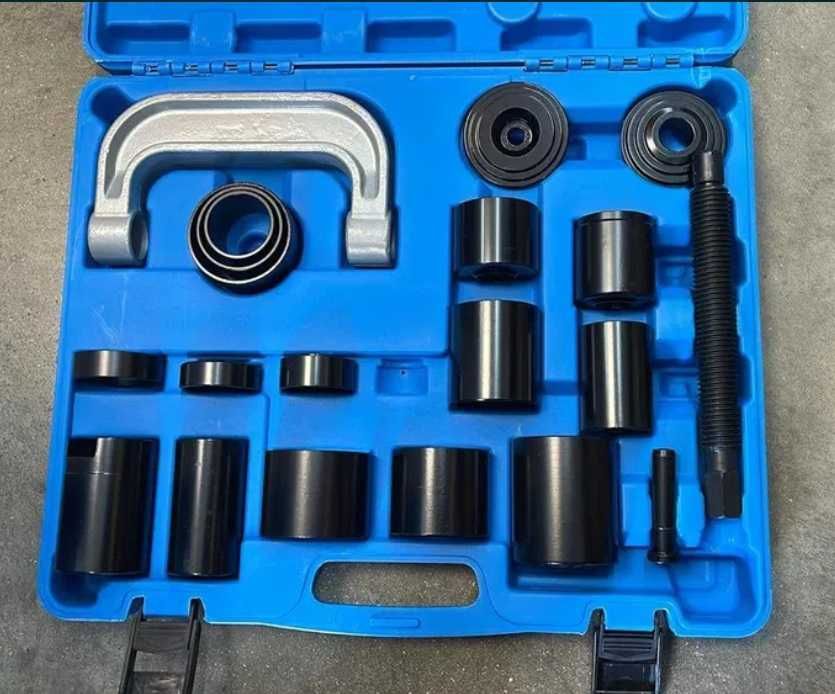 Комплект за демонтаж и монтаж на лагери, шарнири и тампони 21 ч Kraft