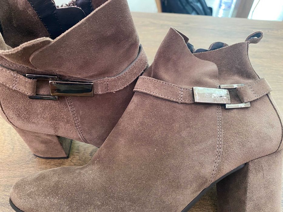 Дамски боти естествен велур Пол Грийн Paul Green Австрия Номер 35 Жени