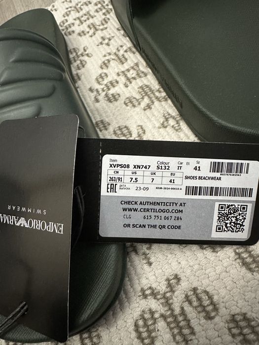 Emporio Armani Джапанки