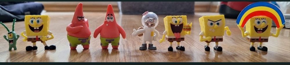 Спонджбоб фигурки– комплект герои