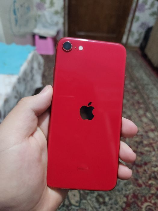Sarlavha: iPhone SE 2020 64GB Qizil + bonus Redmi 10C
