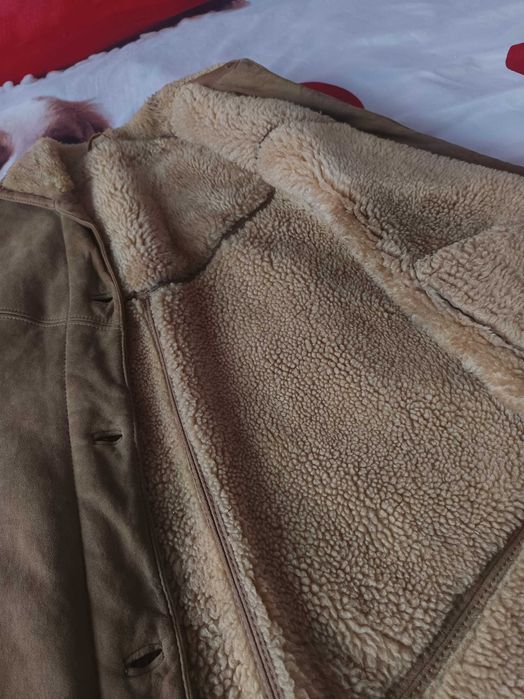 Палто от естествена вълна