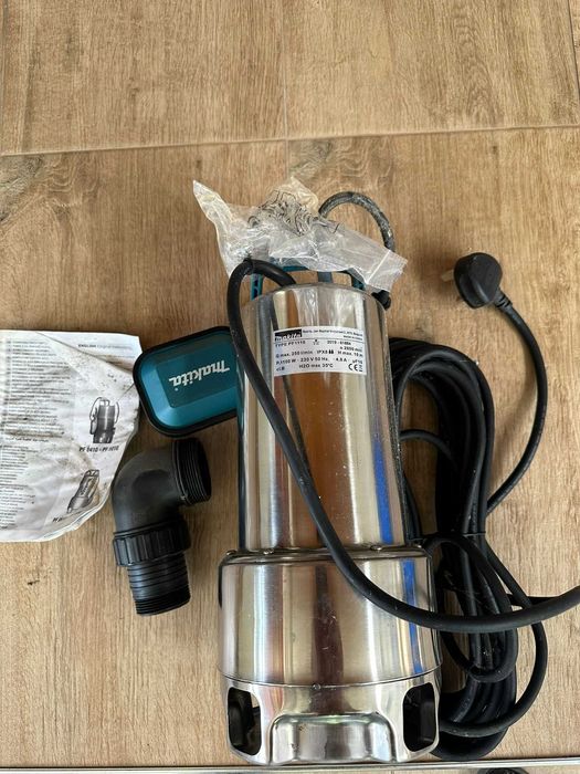 Потопяема помпа Makita PF1110 за чиста и замърсена вода
