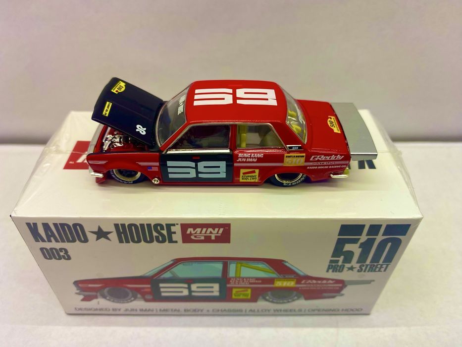 KAIDO HOUSE DATSUN 510 an 1971 machetă auto scara 1:64 Pro Street 510