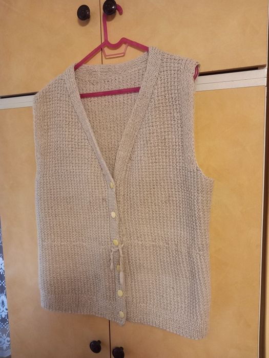 Vesta lână naturala oaie.