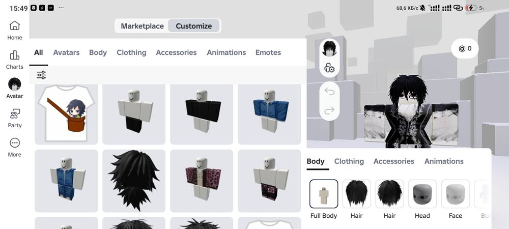 ПРОДАМ аккаунт в роблоксе