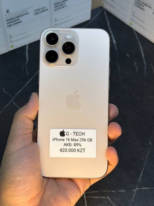 iPhone 16 Pro Max 256GB 89%