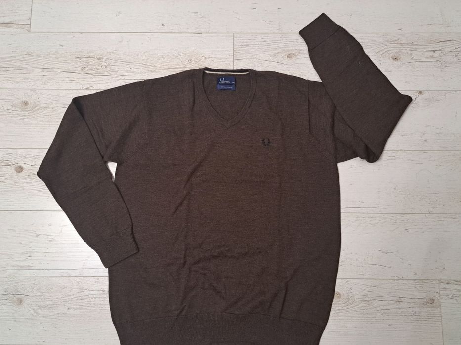Fred Perry-Ориг.пуловер Мерино!