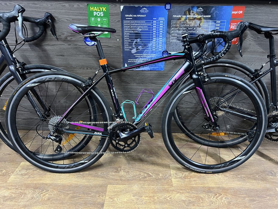 Прокат шоссейных велосипедов