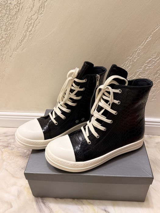 Rick Owens 44 Snake Skin