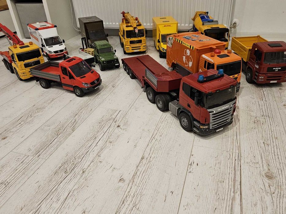 Bruder джип с ремарке, камион, пътна помощ