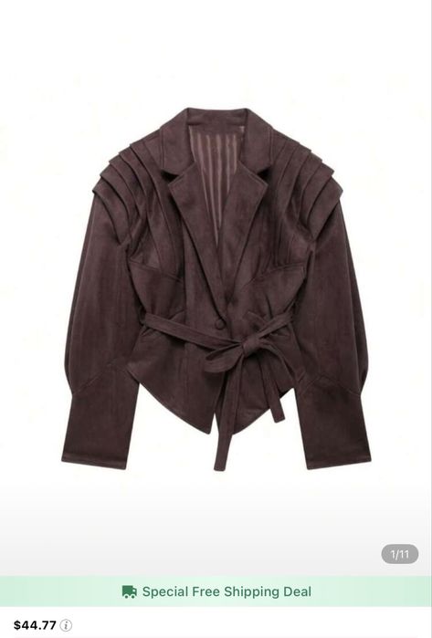 Велурено яке Shein