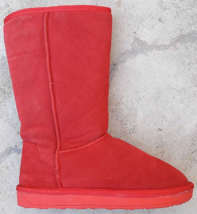 Дамски ботушки от естествена кожа-39 номер на фирмата Мей.