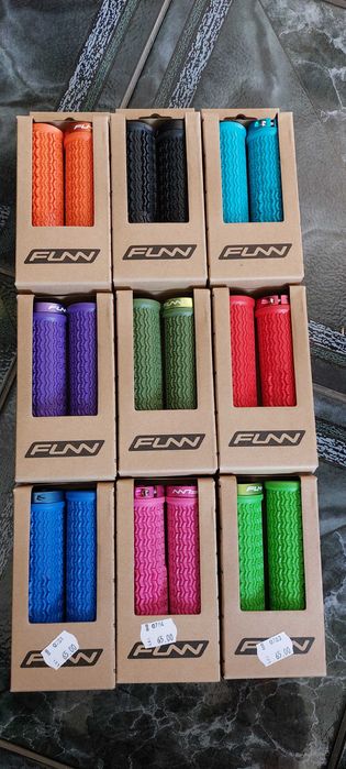 Mansoane bicicleta FUNN Holeshot Lock-on