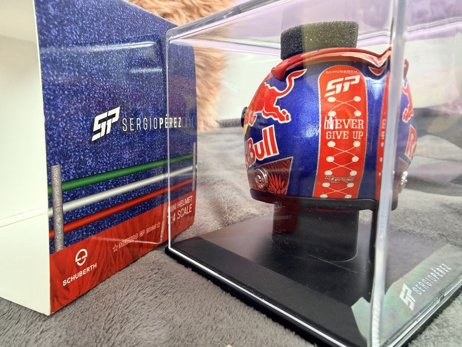 Sergio Perez Red bull helmet 1:4 Mexican gp 2024