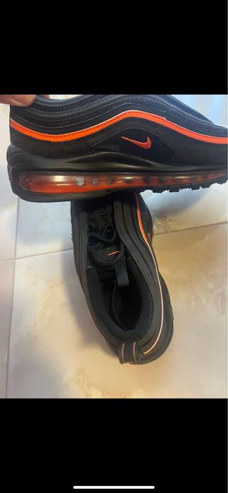 Nike AirMax97 черно-оранжеви