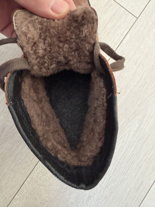 Ghete RIEKER cu blana mar 41 26,5