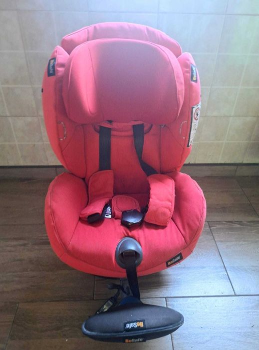 Scaun auto copii BeSafe iZi Plus, 3 luni–5 ani, 0–25 kg, roșu