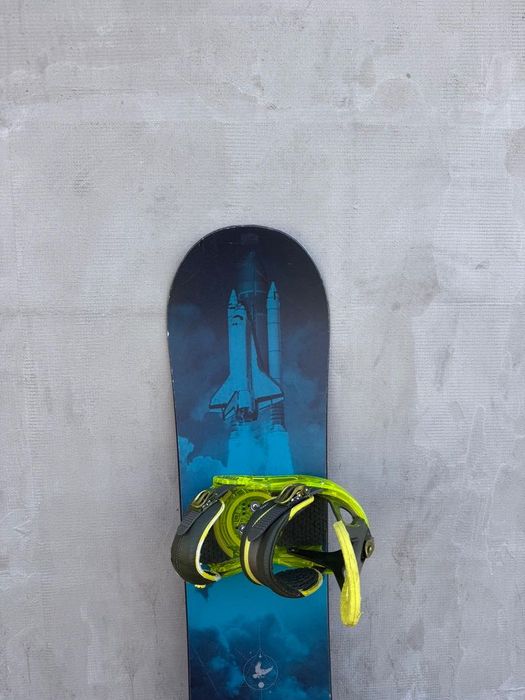 Placa snowboard Burton Process Experience 159cm cu legături Burton Custom
