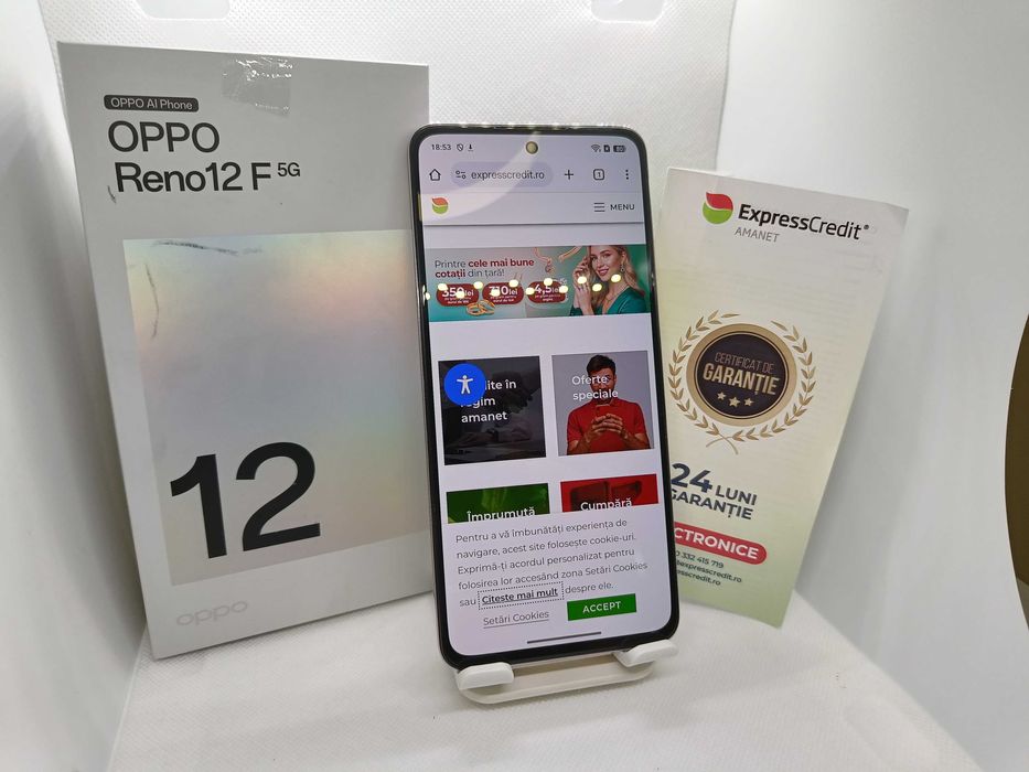 Oppo Reno 12F (Ag16 Moldova b32152) - Garantie 2 ani!