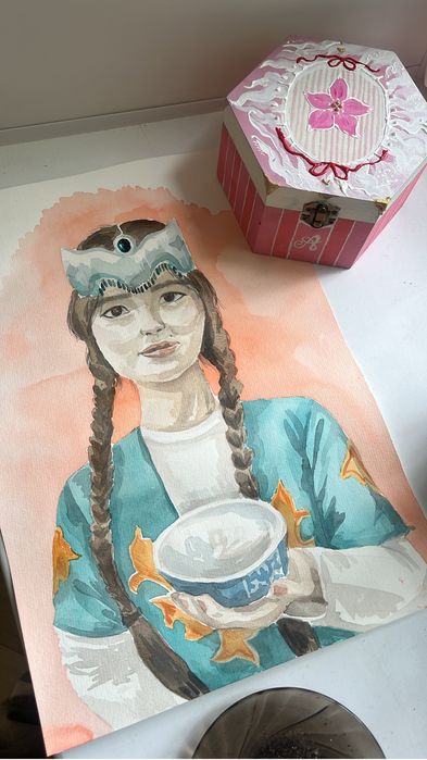 Рисую рисунки для художки , плэнеров