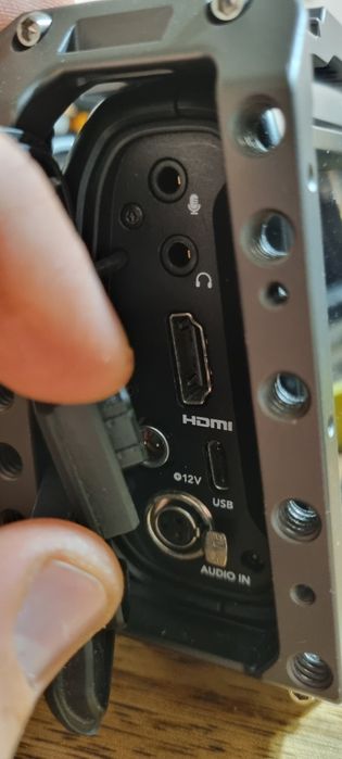 Blackmagic Pocket 4K + Metabones speedbooster Canon EF0.64x