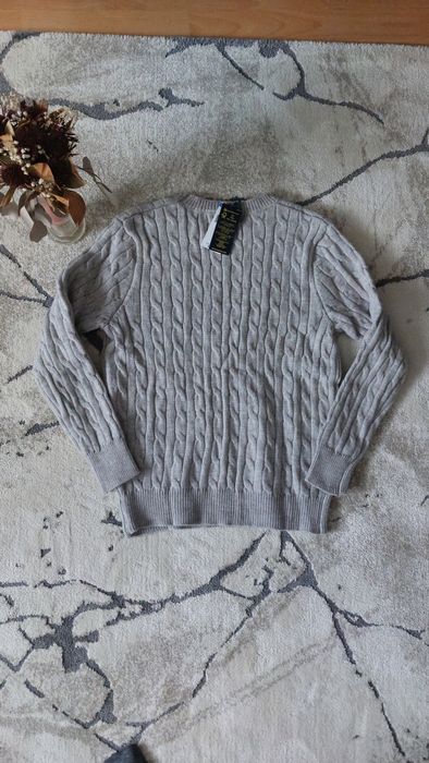 Pulover Ralph Lauren Gri S Y2k Old Money