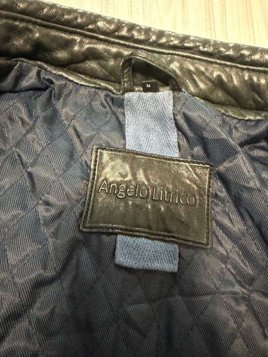 ''Angelo Litrico''оригинално мъжко кожено яке М-Л размер