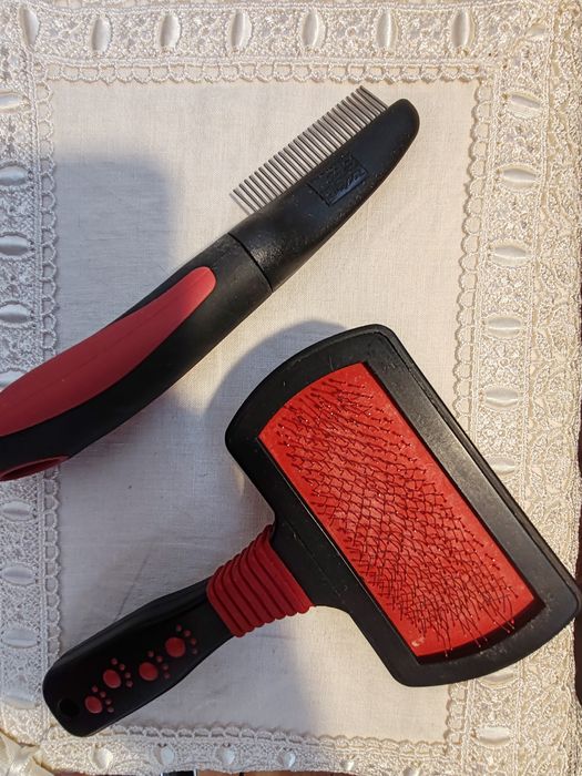 Perie și pieptan pentru animale câini/ pisici
