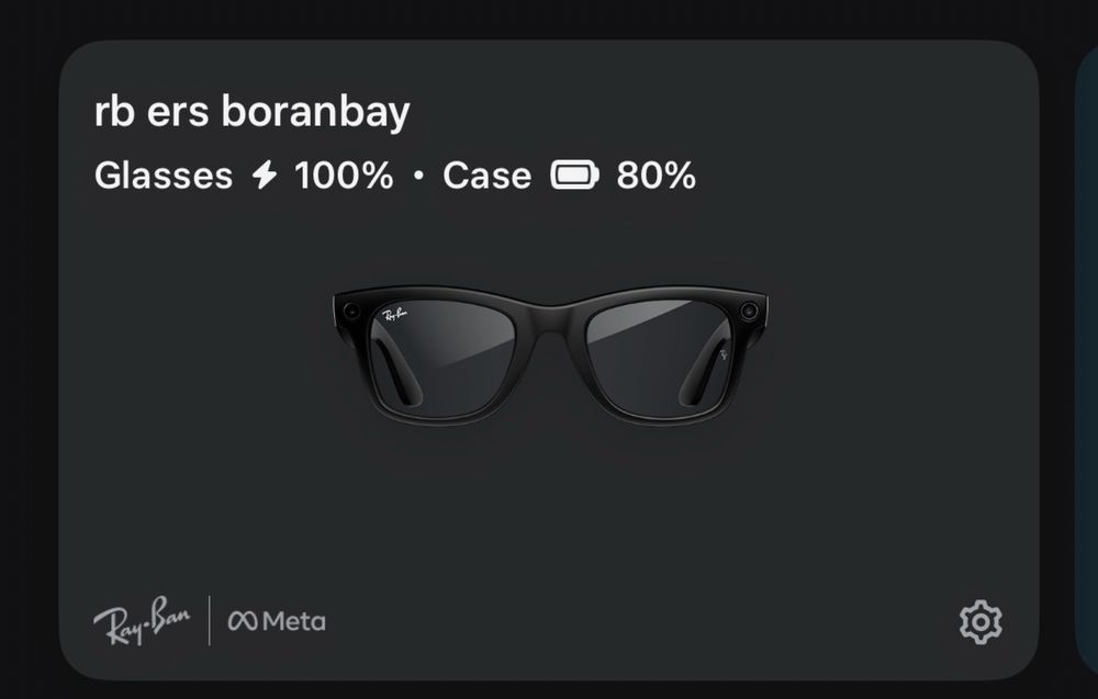 Rayban meta gen 2 L size