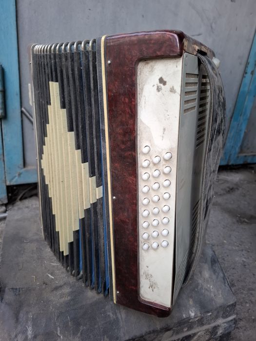 Гармонь Беларусь 25х25 1974г.в