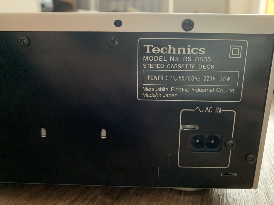 Technics RS-B605 кассетная дека ретро