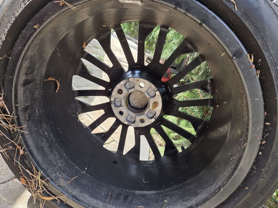 Roata janta bicolor Audi A6 C8 245 45 R19 cu janta zgariata