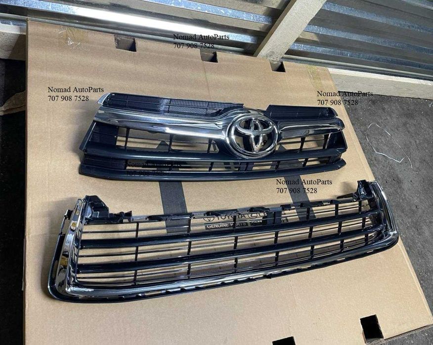 Решетка радиатора на Highlander / Хайландер