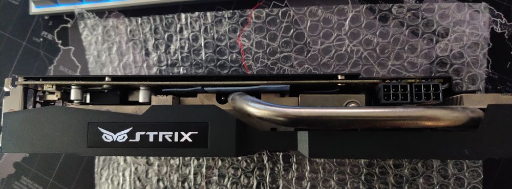 Placă video R9 380x Asus strix Direct CU II