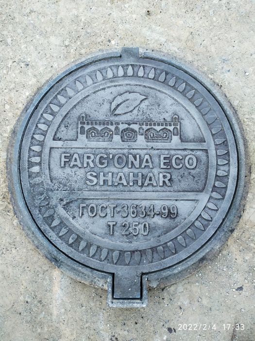 Чугуный люк. Чуян люклар