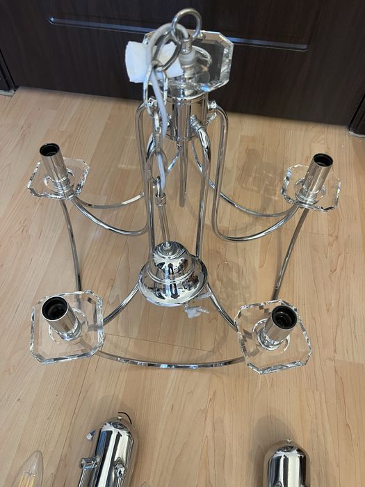 Candelabru plus Aplice Crystal Lux Set